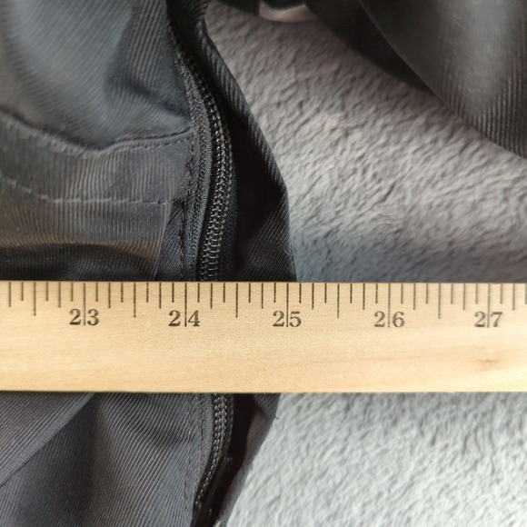 Vintage 90s Spyder USA Ski Jacket Mens Large Black Purple Winter Coat Thinsulate - Picture 8 of 13